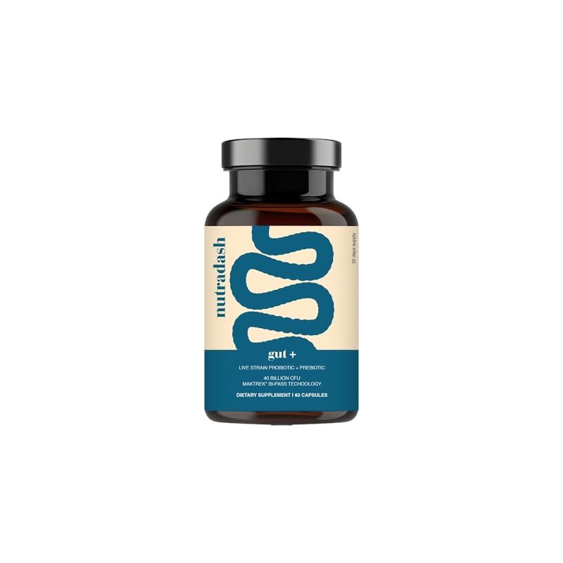 nutradash Gut Probiotics for Women - Gut+ Probiotic Supplement -