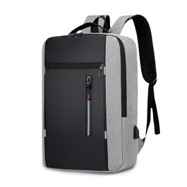 FANDARE Ryanair Men's Laptop Backpack with USB Aeroplane Hand Luggage Women's Daypacks with Reflective Stripes Handbag Travel Backpack School Backpack Weekender Work Daypack, Grey A