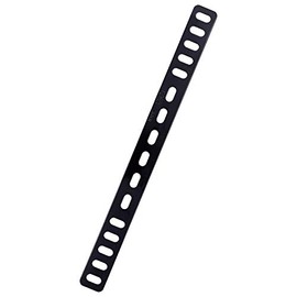 Amon G253 Mounting Brackets, Hole Diameter: 0.28 inches (7 mm), 1 x 11.8 inches (25 x 300 mm), Black