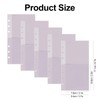 A6 Budget Envelopes for Cash Budgeting,10PCS Purple A6 Binder Inserts
