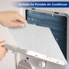 Wintcomfort Room Air Conditioner Filter Replacement, 24" x 15" x