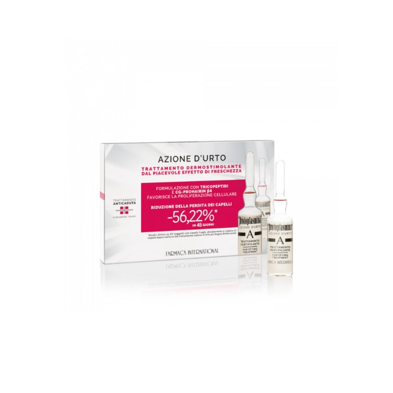 Protoplasmina Hair Action 'Urto 6 vials 8ml Fall Protection Tincture