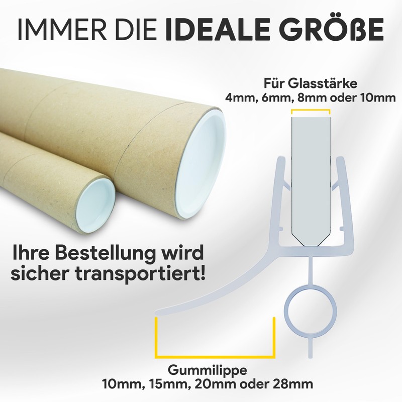 Shower Seal PVC Replacement Seal Shower Bathroom Type 18 200
