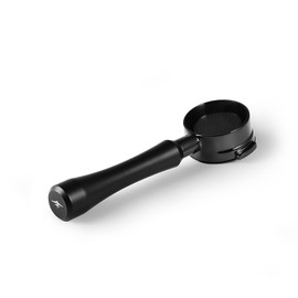 MHW-3BOMBER 58mm Bottomless Portafilter Compatible with La Marzocco Espresso Machines 18g, 2 Ears Espresso Portafilter with Filter Basket, Aluminum Alloy, Black, Astra Collection BP7022L-OS