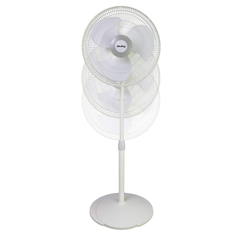Air King 9126 16-Inch Adjustable Oscillating Pedestal Fan