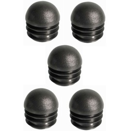 5 x Round Tubing Caps 16mm 18mm 20mm 25mm 30mm 35mm 40mm Plastic Special Head Protection Furniture Chair Diameter D = 20mm
