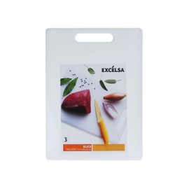 Excèlsa White Chopping Board 30 x 20 x 0.7 cm