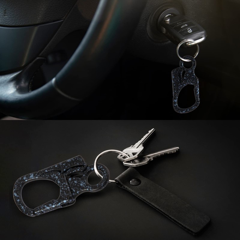 Carabiner, Fashionable Latch, Double Anti-Miss Opening Locking Design, Alloy, Multi-functional,