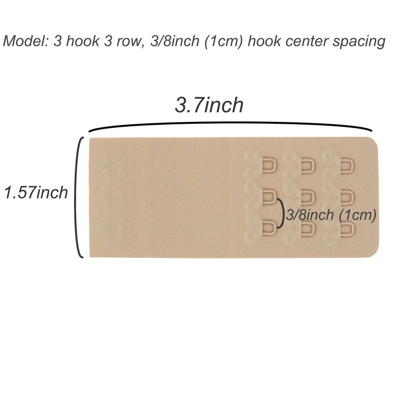 SAMGU Women's Bra Extenders 2 Hook / 3 Hook /