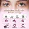 Lash Clusters 80 Pcs Cluster Lashes Natural Look DIY Eyelash