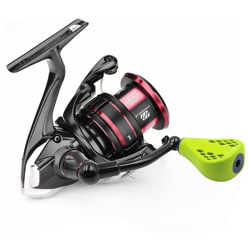 JINOHNAMILL TPE Flat Reel Power Knob 35mm TPE35 Green for