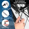Frdhee Quick Release Rear Wheel Skewers, Bicycle Rear Wheel Quick