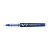 Pilot V7 Hi-Tecpoint Refillable Pen - Blue (Pack of 10)
