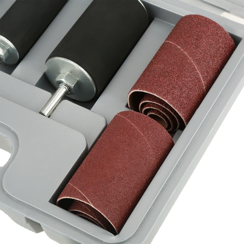 20-Piece Drum Sander Set with Sanding Drum Kit for Drills,