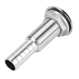 3/4"Stainless Steel Thru-Hull Fitting Boat Plumbing Fittings For Boats Yacht s Cars Trailer + extra long thru hull fitting