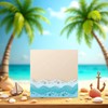 Metal Cutting Dies Stencil Ocean Beach Waves Special Summer Background