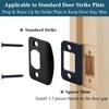 MOSECYOU Stainless Steel Door Shim Plate, Set of 3, Heavy