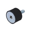 Qiilu 4x M8 M6 Rubber Mounts Shock Absorber Anti Vibration