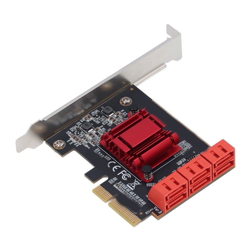 PCIe 3.0 X4 to SATA 3 Adapter Card High Speed