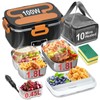 Electric Lunch Box for Adults - 2 Pack 1.8L Container
