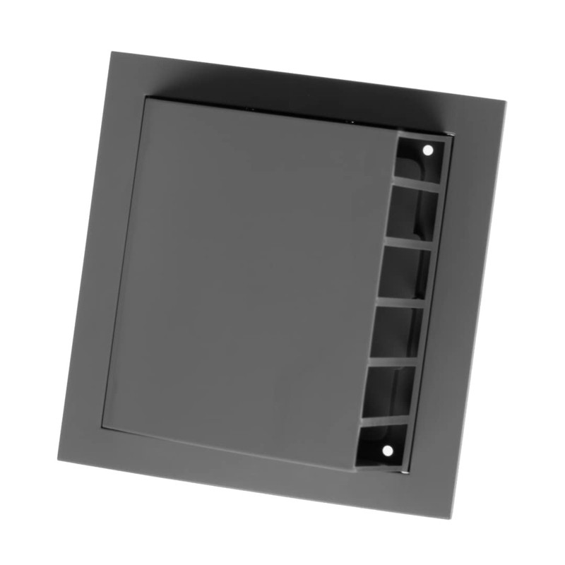 EUROPLAST Ventilation Grille Diameter 100 mm Grey Exhaust Hood Ventilation
