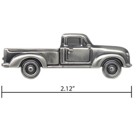 MENDEPOT Novelty Men Tie Bar Animal Tie Clip Sports Tie Accessory Men Wedding Birthday Gift (Pickup)