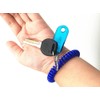 BOBOZHONG Wrist Keychain,7PCS Wristband Keychains Spring Spiral Stretch Coil Wristband