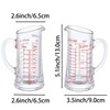 Ackers Shot Glass Measuring Cup 4 Ounce/120ML Liquid Heavy High