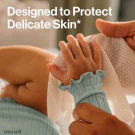 The Honest Company Hypoallergenic Multi-Use Baby Wipes for Sensitive Skin, Sunburst, 864 Count