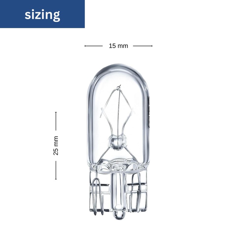 TBE LIGHTING Replacement 12 Volt, 5w T3 1/4 Wedge Base