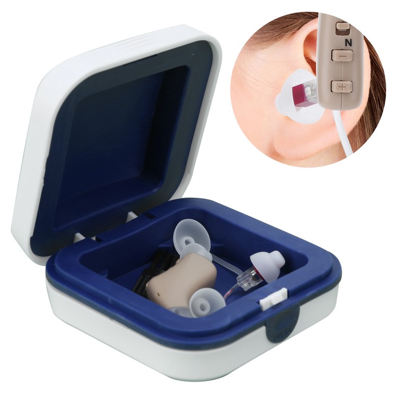 100‑240V G‑28C Rechargable Hearing Aid Ear Sound Amplifier Assist Wireless