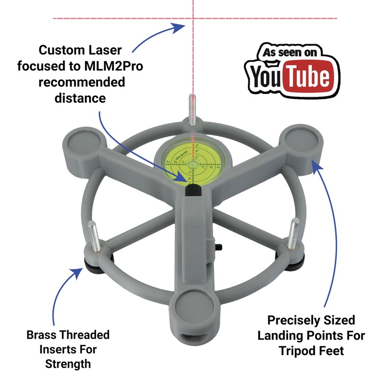 Laser Alignment and Leveling Stand Compatible with Rapsodo MLM2PRO -