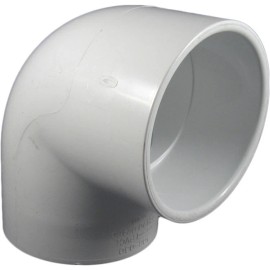 Commodity PVCL4 Schedule 40 PVC 90 Degree Elbow, 4 Inch