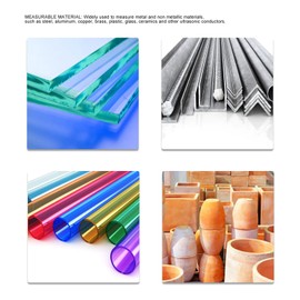 Transductor Ultrasónico, Sensor Ultrasónico, Sonda de Calibre de Espesor Ultrasónico, Probador de Transductor Estándar, Medidor, Monitor, Sonda de Repuesto