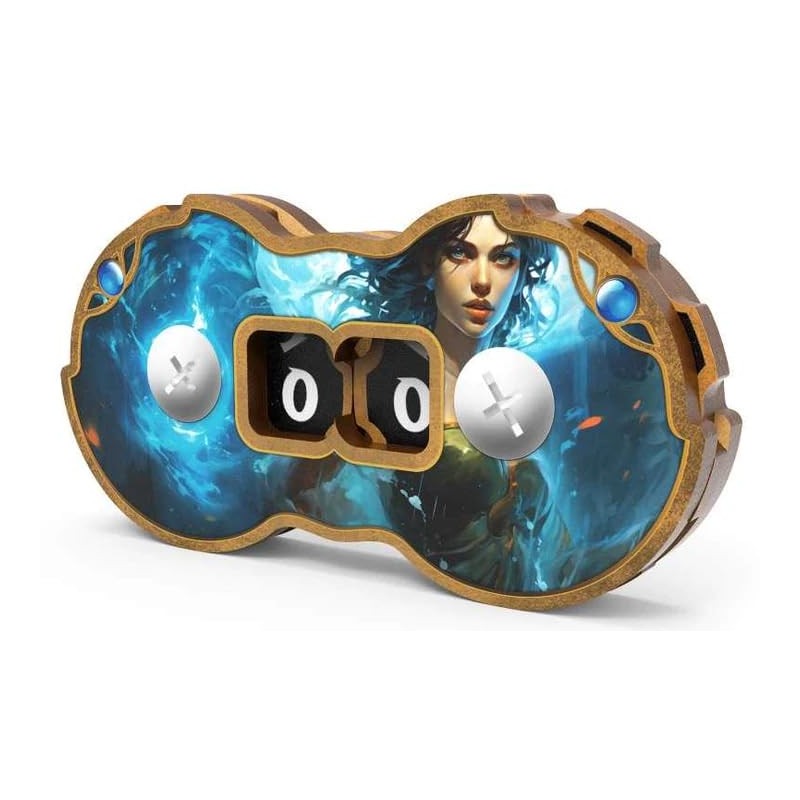 Green Stuff World Life Counters for Popular Tabletop Games (Blue)