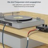 Monosaudio High End Tonearm Cable Phono Cable 1M OFC Silver-Plated