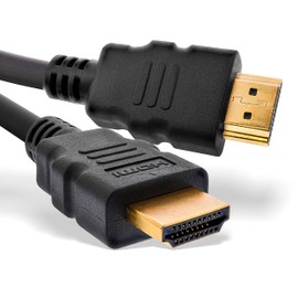 InLine® Certified HDMI Cable 3 m Black/Gold - Ultra High Speed HDMI 2.1 8K/4K Cable with Ethernet - Triple Shielding & Full Copper Cores