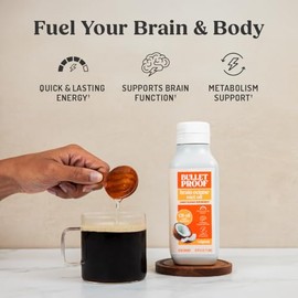 Bulletproof Brain Octane Oil, Reliable and Quick Source of Energy, Ketogenic Diet, More Than Just MCT Oil (16 Ounces)