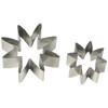 PME Stainless Steel Daisy 8 Petal Cutters, Medium Size, Set