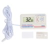 Refrigerator Thermometer Digital Fridge Freezer Temperature Meter Magnetic Back with