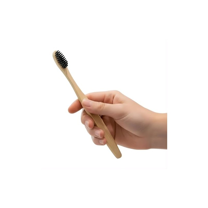 Cepillo de Dientes de Bambú 100% Biodegradable Libre de BPA,