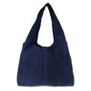 Girly Handbags Womens Genuine Italian Suede Leather Tote Shoulder Bag