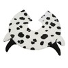 Cat Elizabeth Cone Cartoon Adjustable Cow Pattern After Surgery Recovery