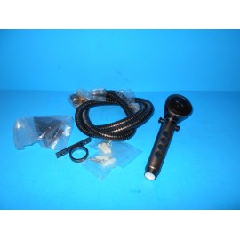 EMPIRE BRASS *RV OIL RUBBED BRONZE SHOWER HEAD ON/OFF METAL BRAIDED HOSE EMPIRE BRASS