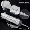 2 Pack 150ml Large Syringes with 100cm Tube for Oil