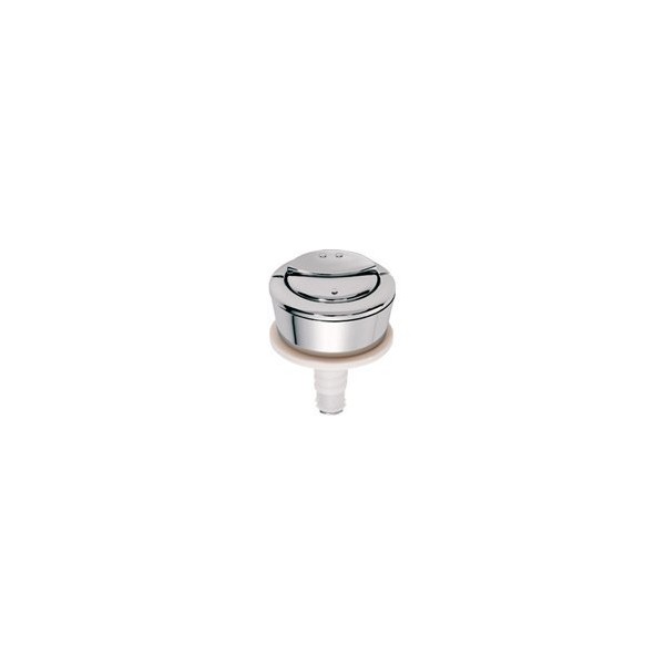 WIRQUIN Dual Flush Button New Model 48mm Dia White Backnut