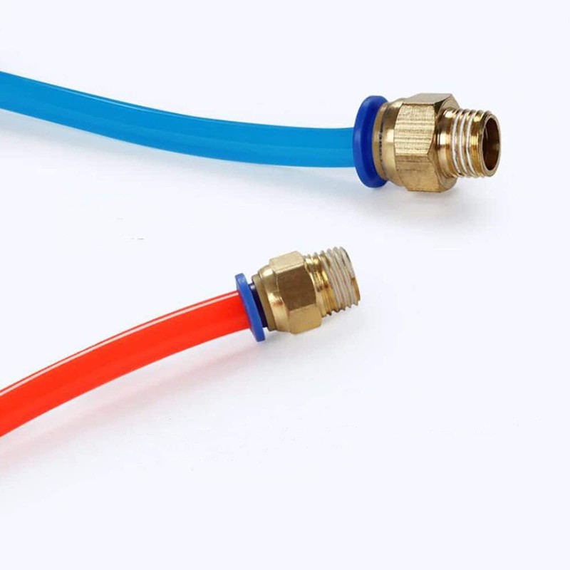 PC8-02 Push to Connect Fittings, 8mm Tube OD x 1/4”