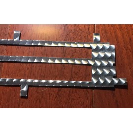 aftermarket 1970-76 Trans Am AC Heater Control Engine Turned Metal Swirl Bezel Cover Panel