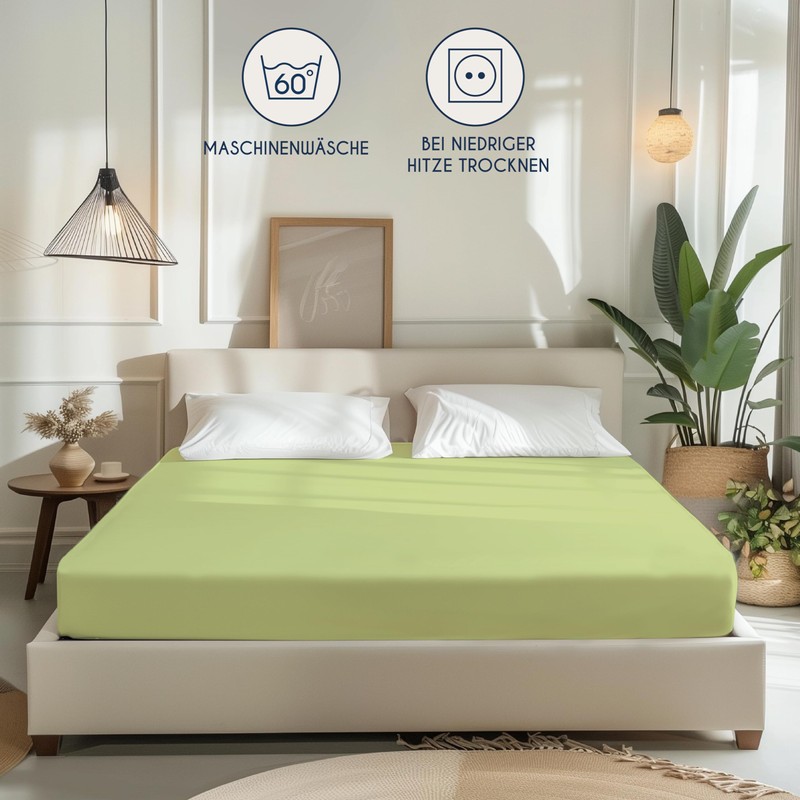 Dreamzie Elasticated Cotton Fitted Sheet