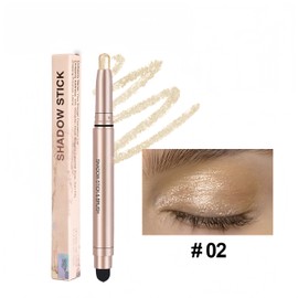Melemando 12 Colors Eyeshadow Stick High Pigmented Cream Matte Eye-shadow Pen,Waterproof Long Lasting Highlighter Eyeshadow Stick(02)